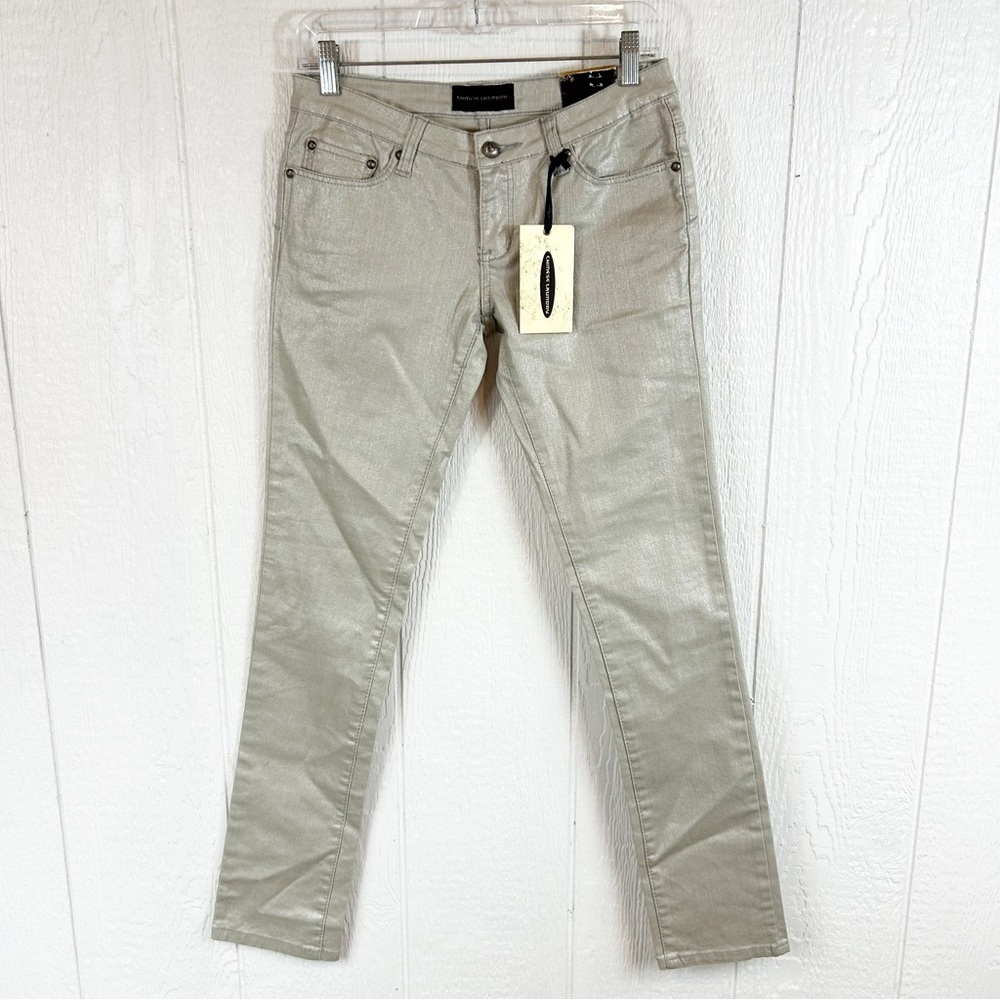 NEW Chinese Laundry Silver Denim Jeans Size 26